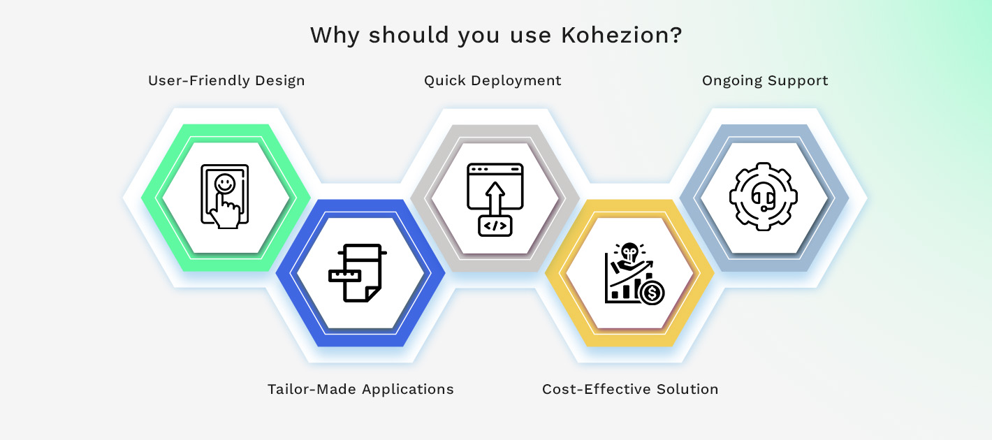 why you should build your low code database applications with kohezion