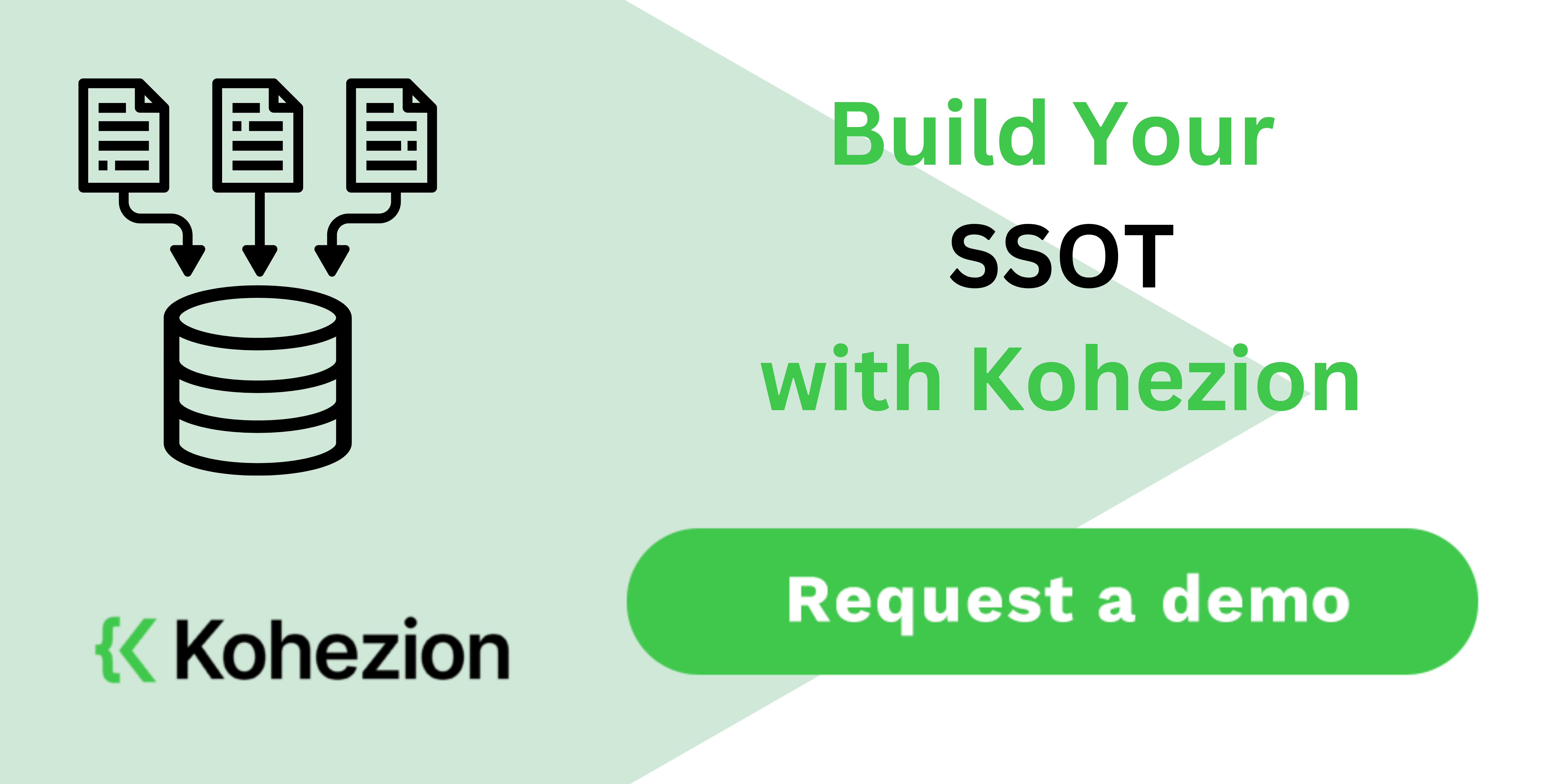build your ssot with kohezion
