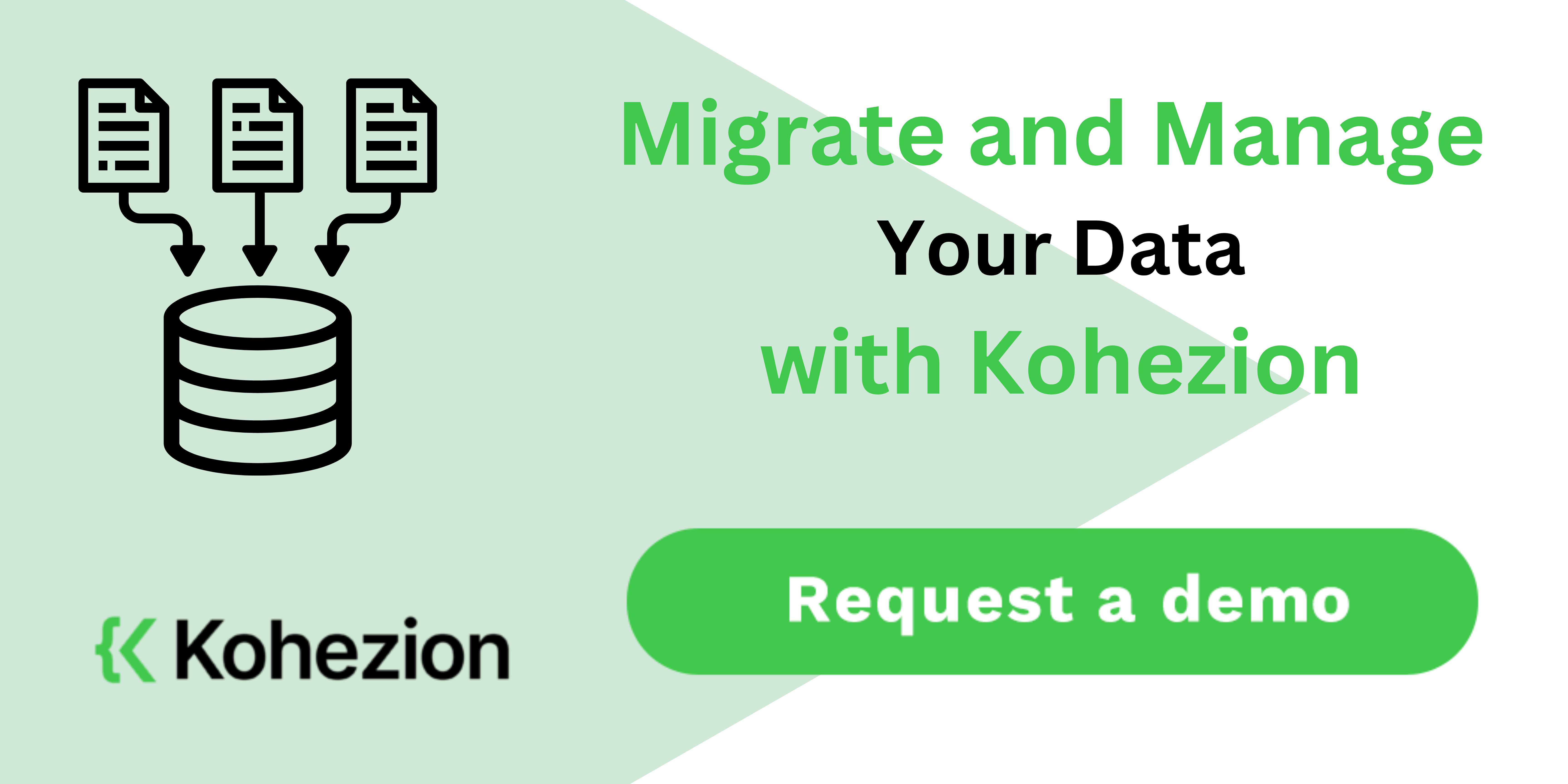 migrate and manage your data with kohezion