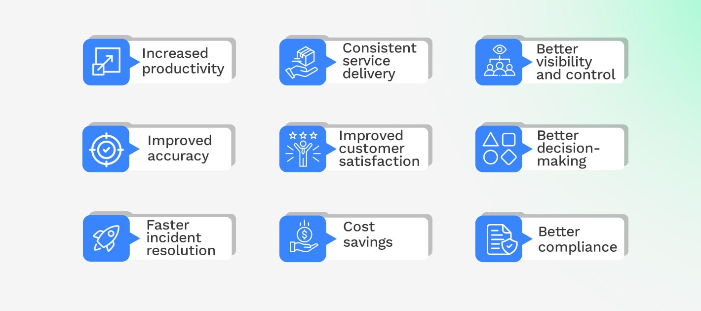 Benefits of ITSM Automation Tools