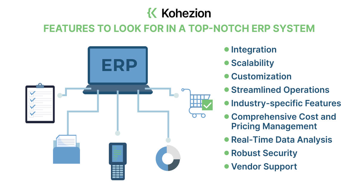 9 Features to Look for in a Top-notch ERP System