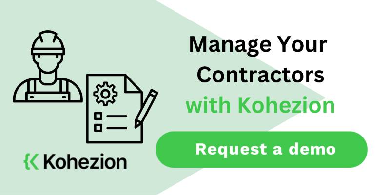 manage your contractors with kohezion