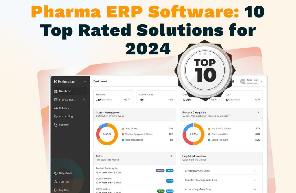 best pharma erp