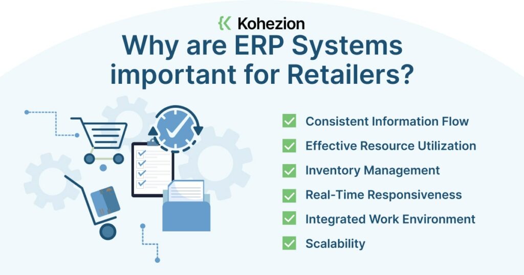 6 reasons why erp systems are important for retailers
