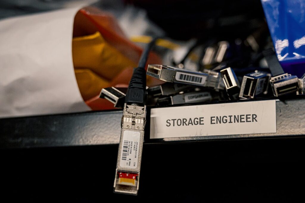 image of a tag describing storage engineer