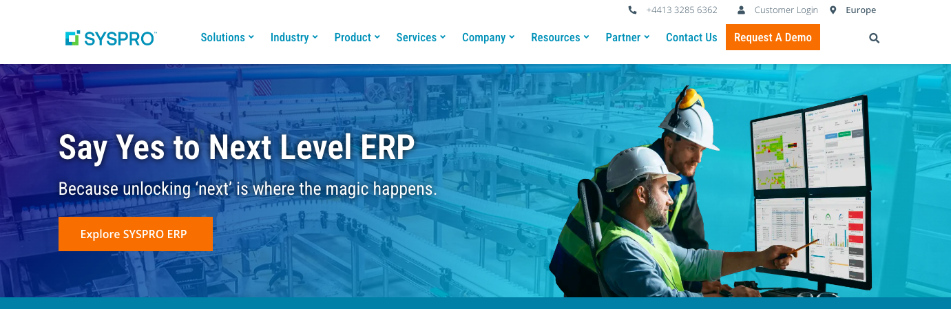 syspro erp erp for manufacturing and distribution 