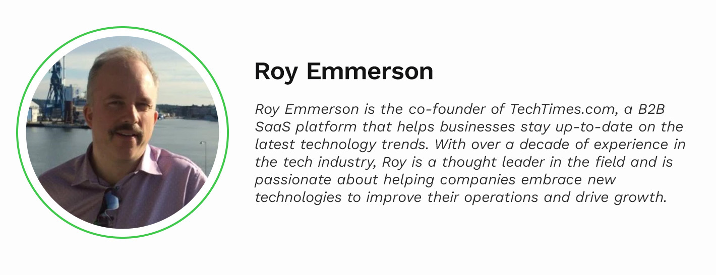 Roy emerson image and bio