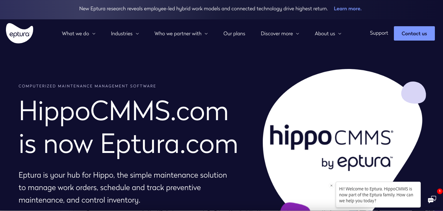 hippo cmms system