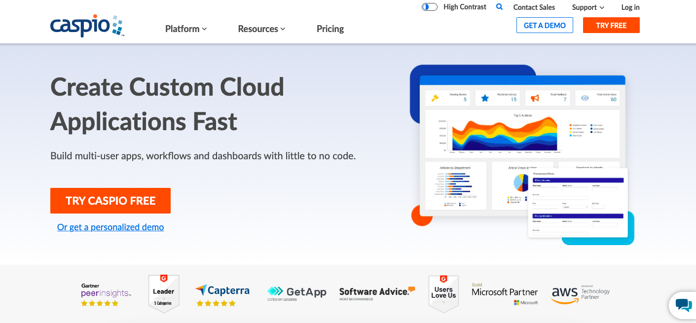 Quickbase vs.Caspio