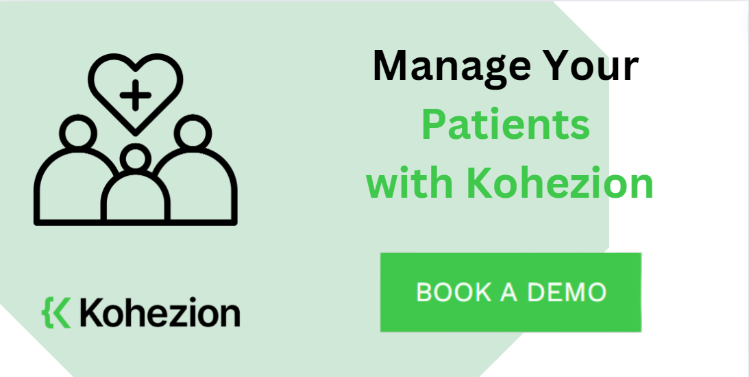 cta manage your patients with kohezion