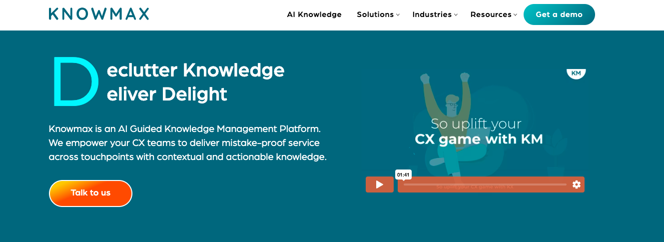 knowmax knowledge and information sharing software