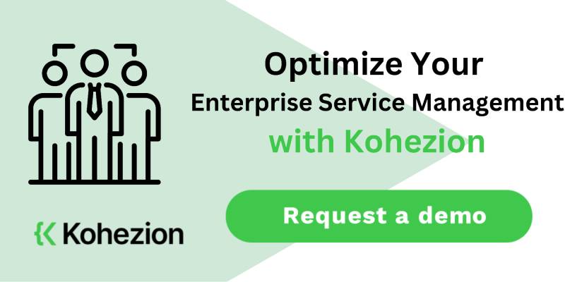 optimize your enterprise service management with kohezion