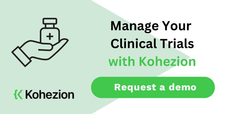 manage your clinical trials with kohezion