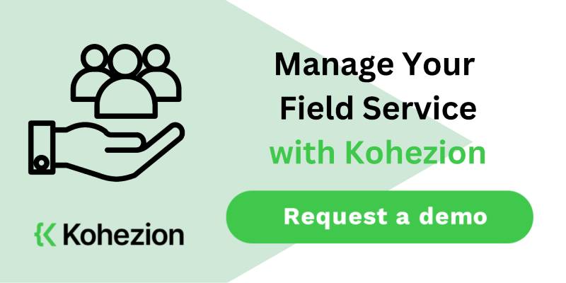 manage your field service with kohezion