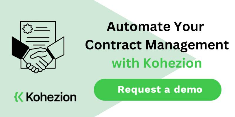 automate your contract management with kohezion