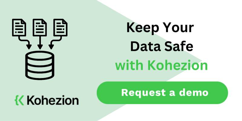 keep your data safe with kohezion