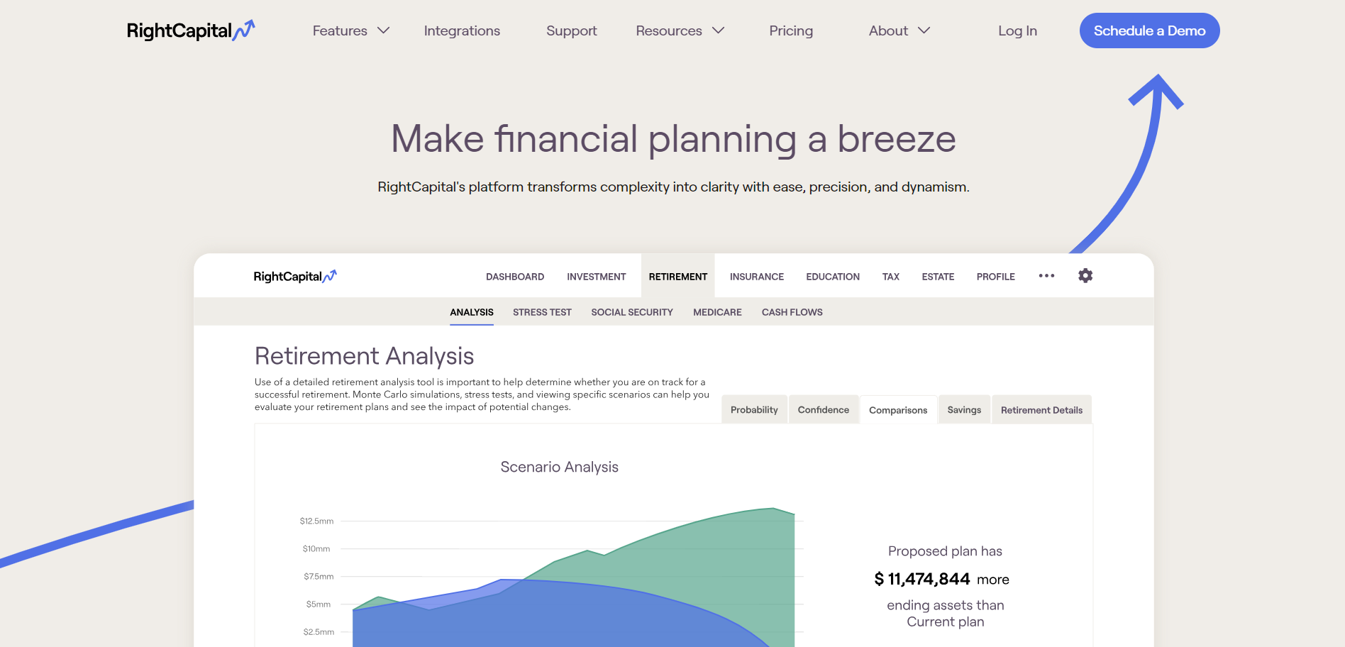 rightcapital financial planning software 