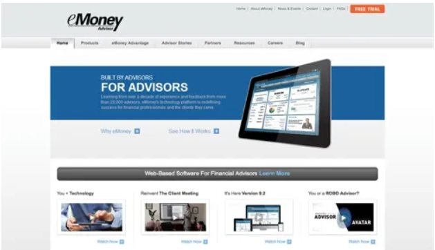 emoney advisor robust financial solution for financial advisors 