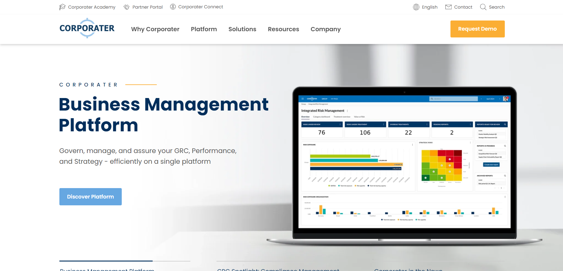  corporater comprehensive business management platform