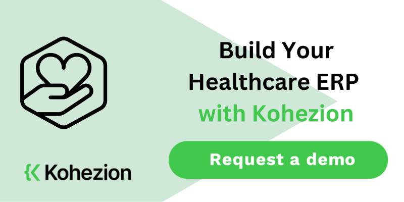 build your prototype healthcare erp with kohezion 