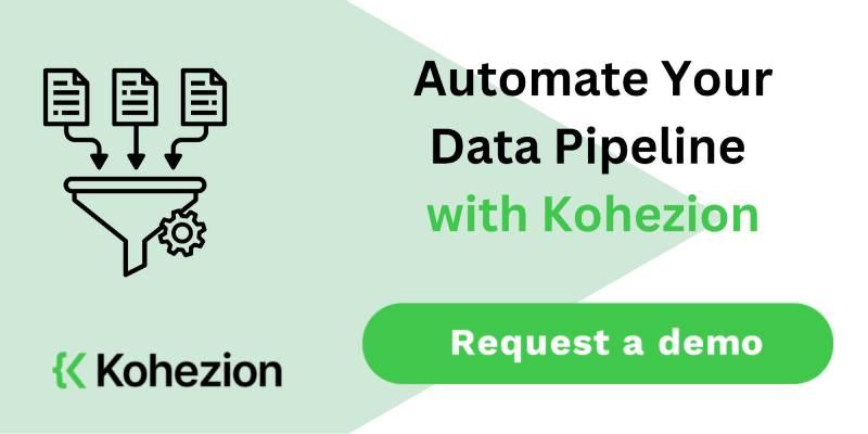 automate your data pipeline with kohezion