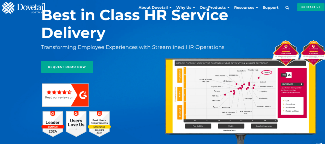 dovetail comprehensive HR case management solution
