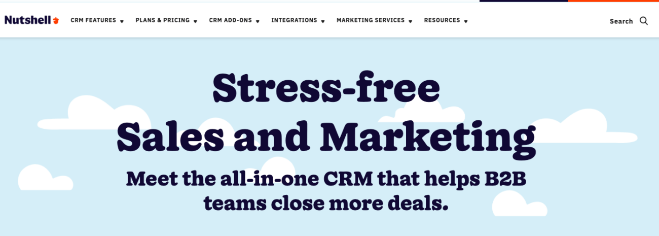 nutshell crm simple and affordable b2b crm solution for small to medium-sized businesses 