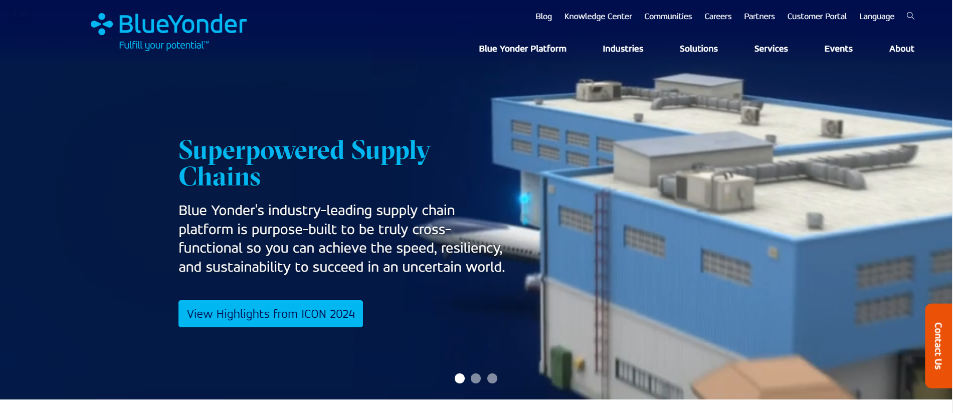 blue yonder comprehensive warehouse management software 