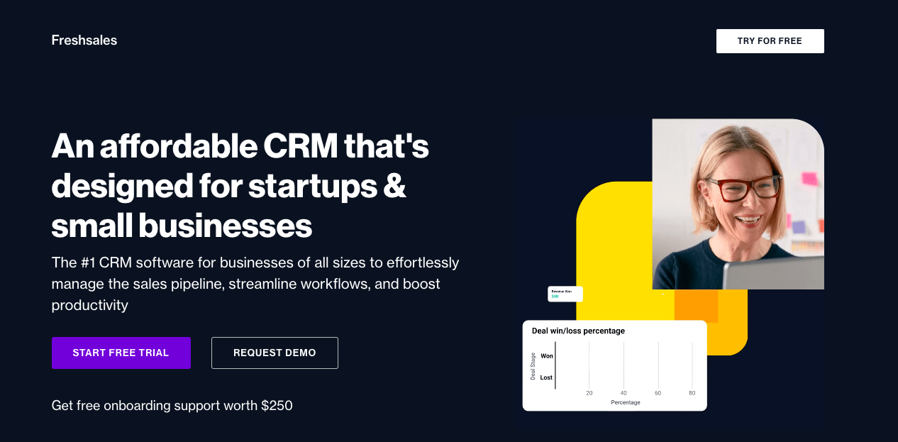 user-friendly CRM for high-growth sales teams