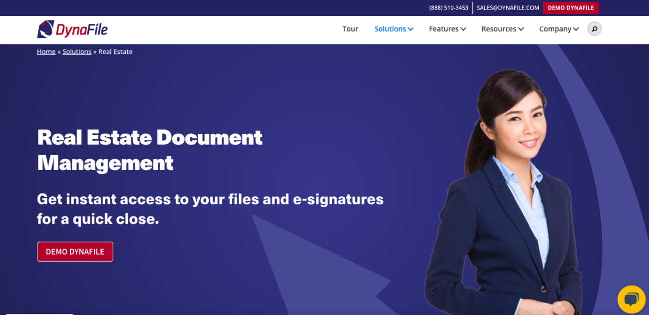 dynafile cloud-based document management platform for real estate professionals