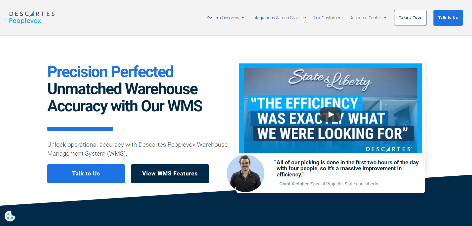 peoplevox cloud based warehouse optimization software