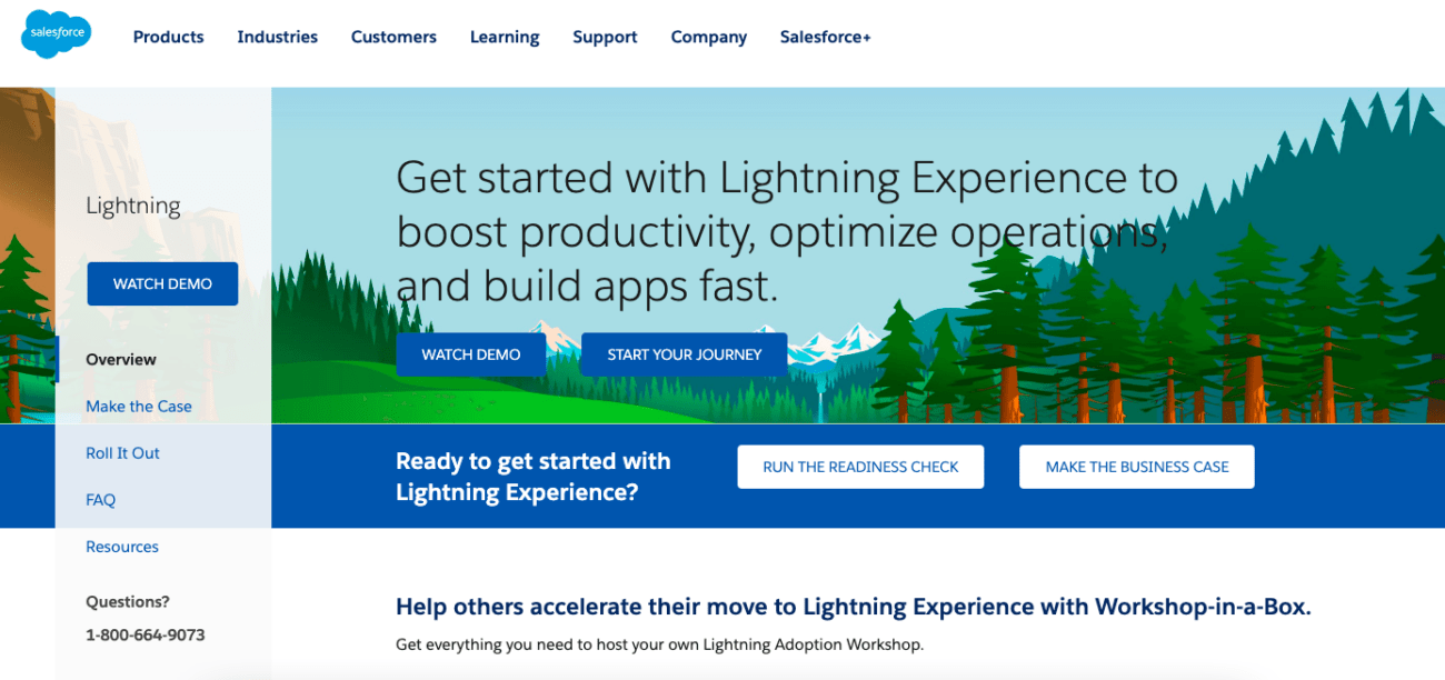 salesforce lightning component-based framework designed to build dynamic web applications