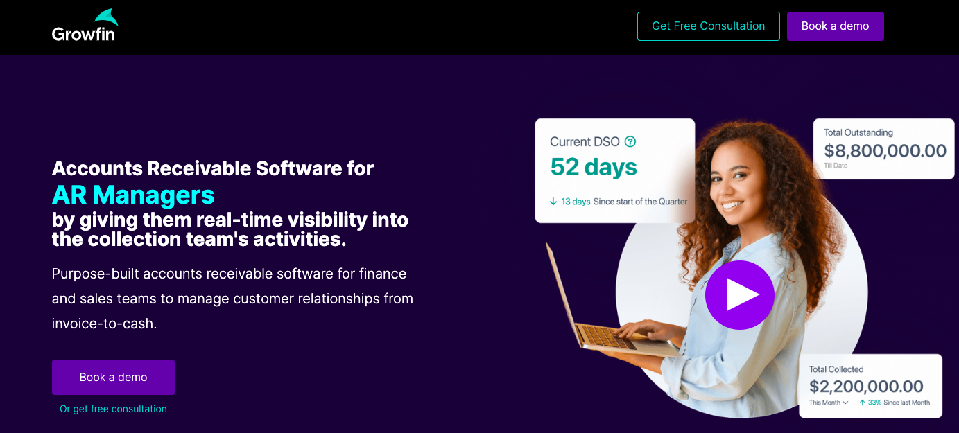 growfin accounts receivable automation software
