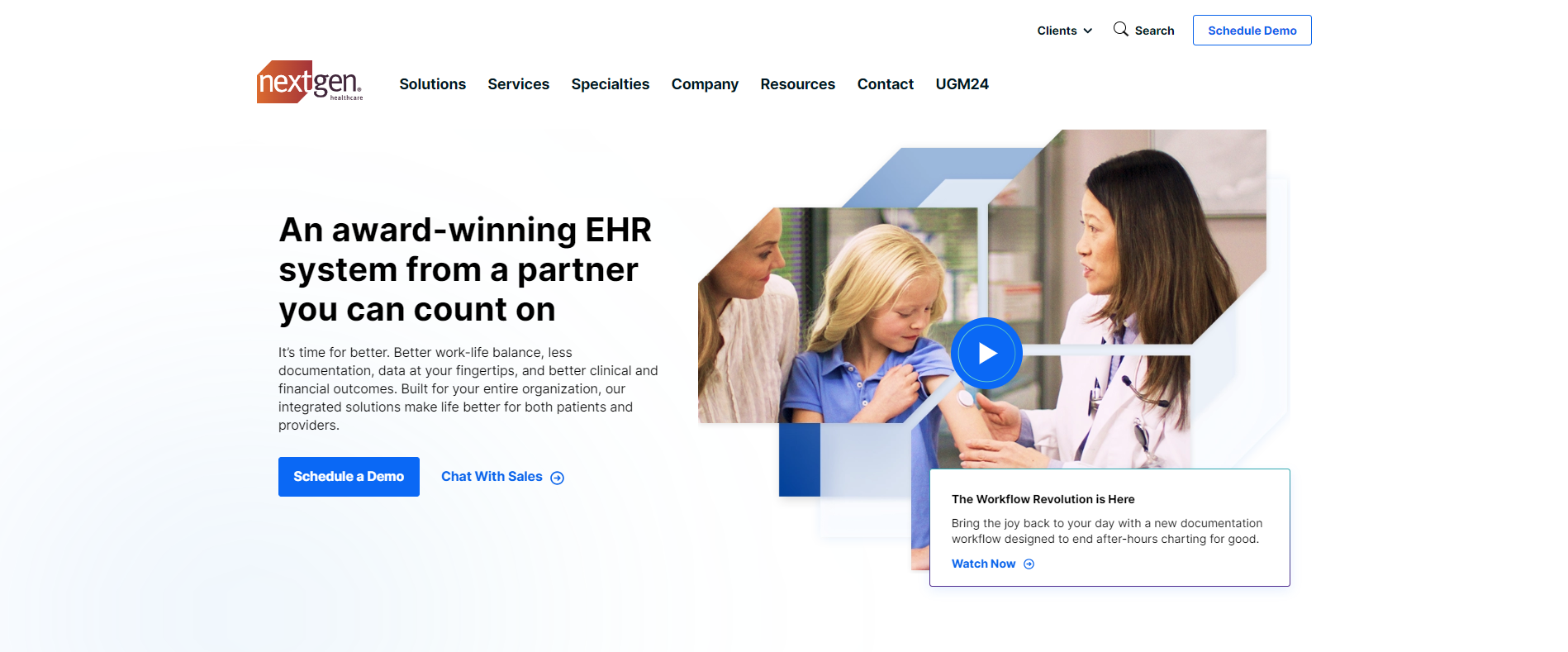 nextgen healthcare ehr system 