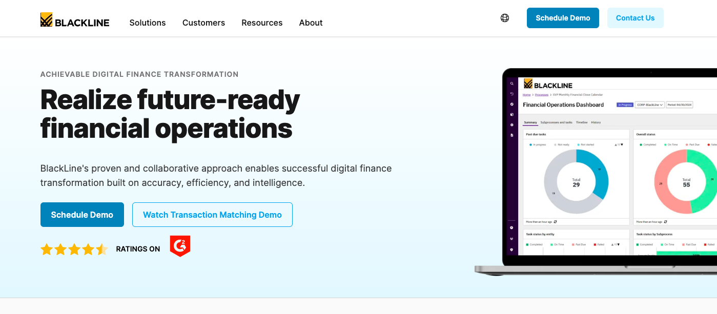 blackline financial automation platform
