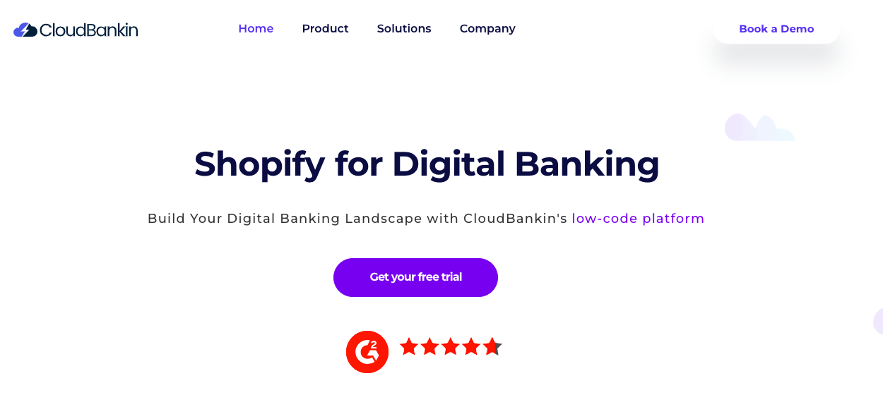  cloudbankin low code loan management platform