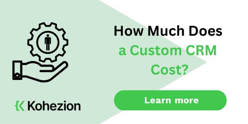 how much does a custom crm cost