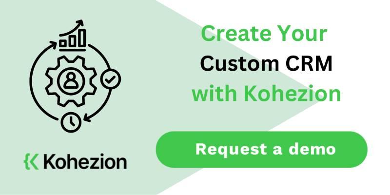 build your custom crm with kohezion