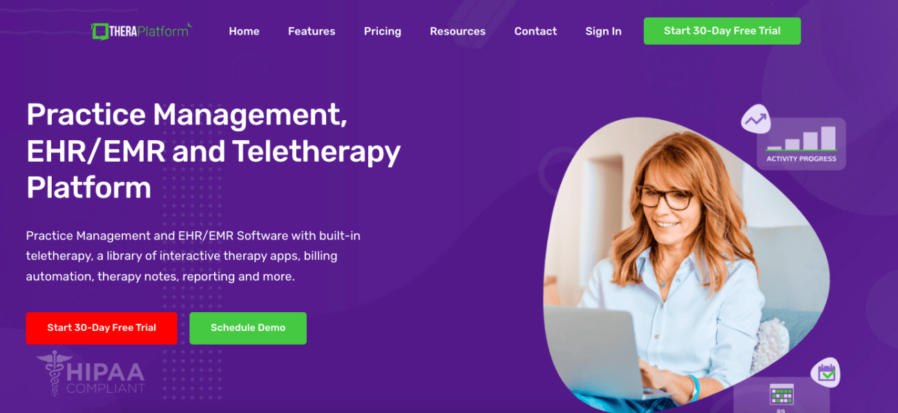 theraplatform behavioral health case management software 