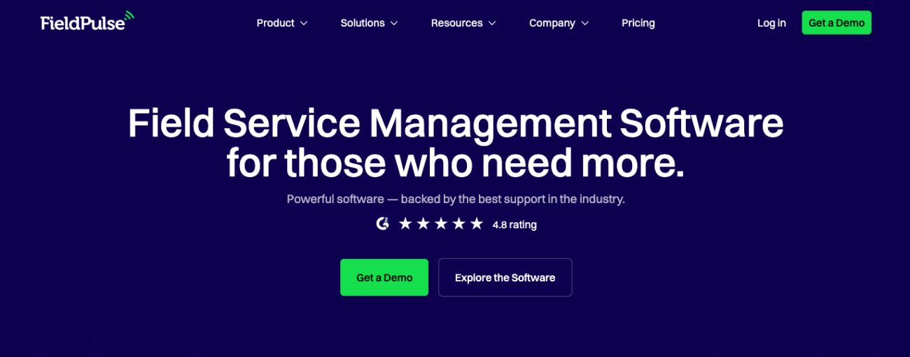  fieldpulse user-friendly field service management software 