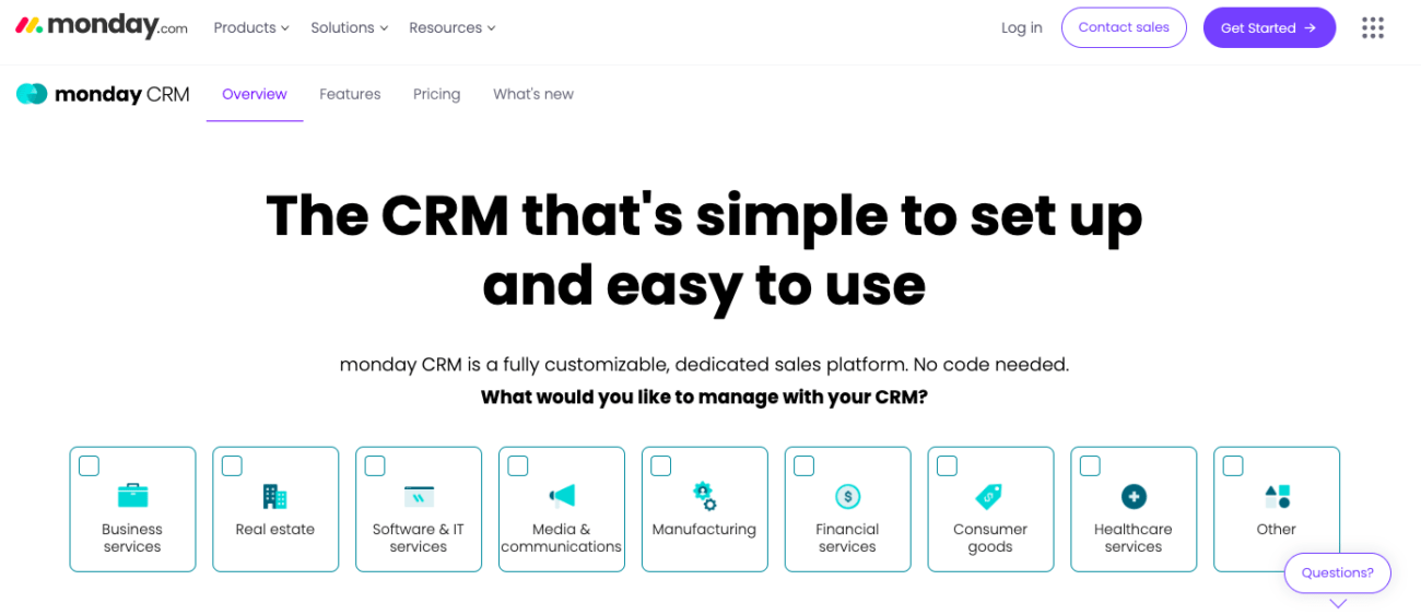 monday crm customizable crm platform for nonprofits