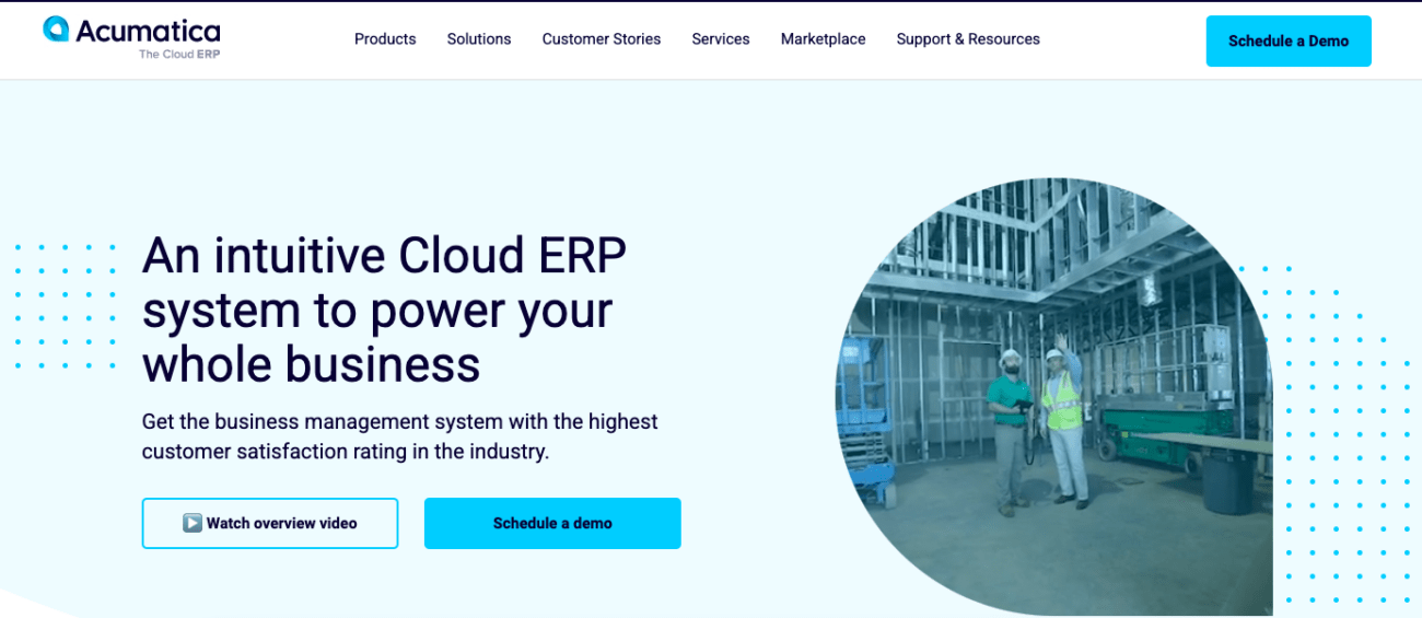 acumatica cloud-based ERP solution for chemical companies
