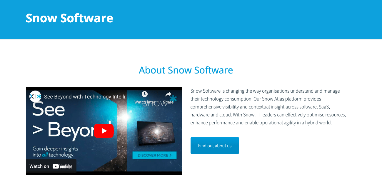 snow software it asset management software for it leaders