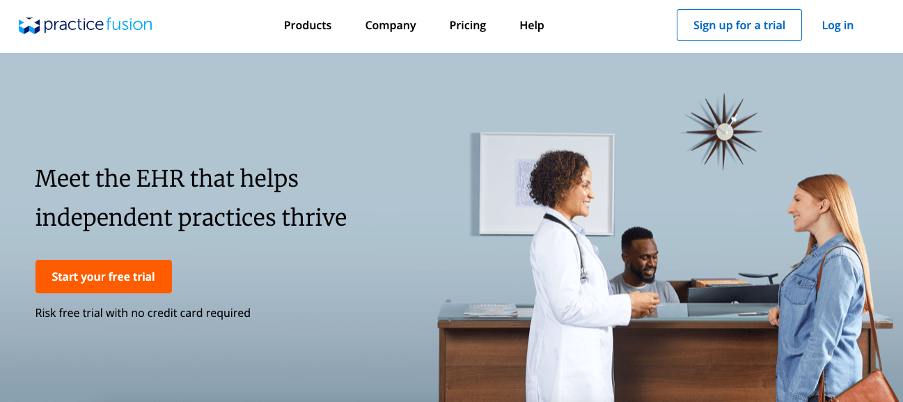 practice fusion cloud-based EHR designed for small—to medium-sized practices
