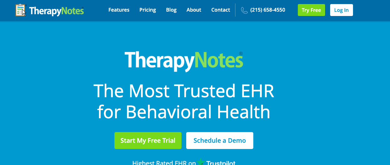 therapynotes practice management solution for mental health professionals