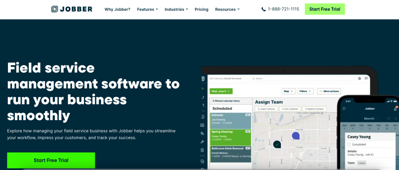 jobber field service management tailored for service-based businesses 