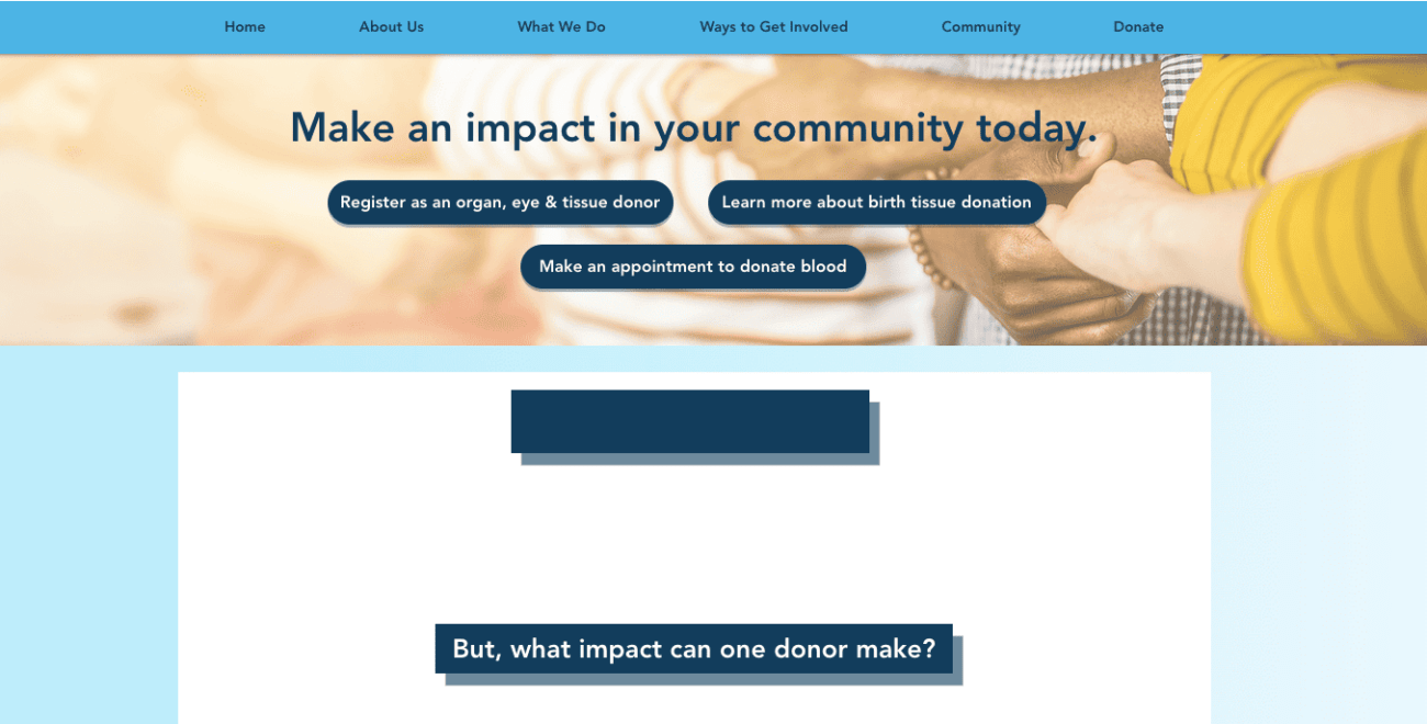 connectlife donor management platform focused on connecting blood donors with local hospitals