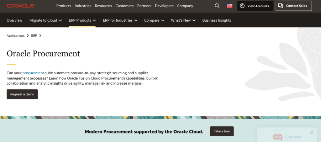 oracle procurement cloud procurement and supplier management platform