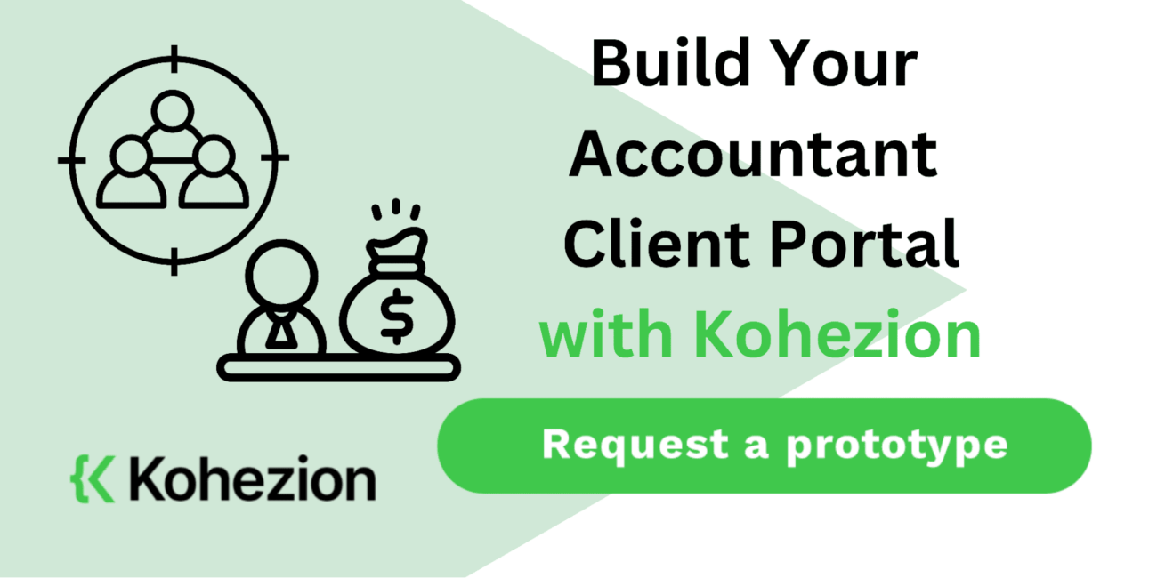 kohezion online database software the best client portal for accountants