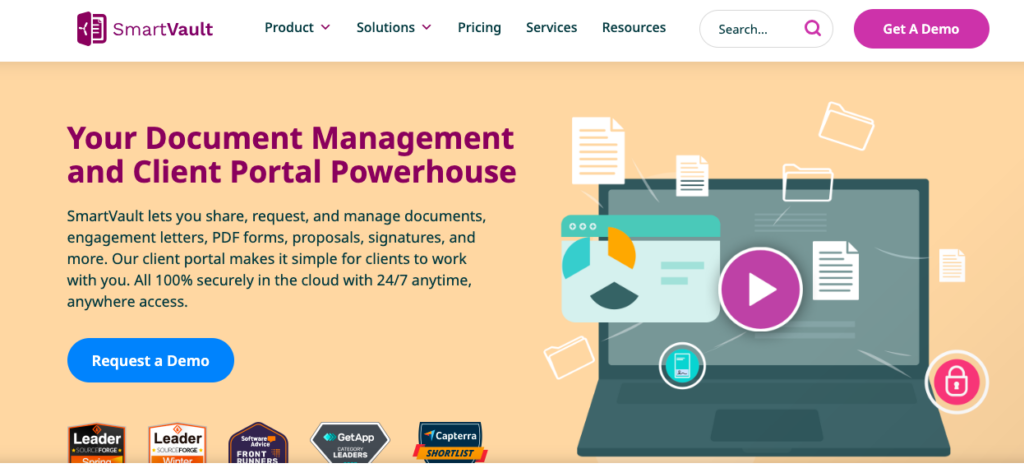 smartvault cloud-based document management specifically for accounting firms